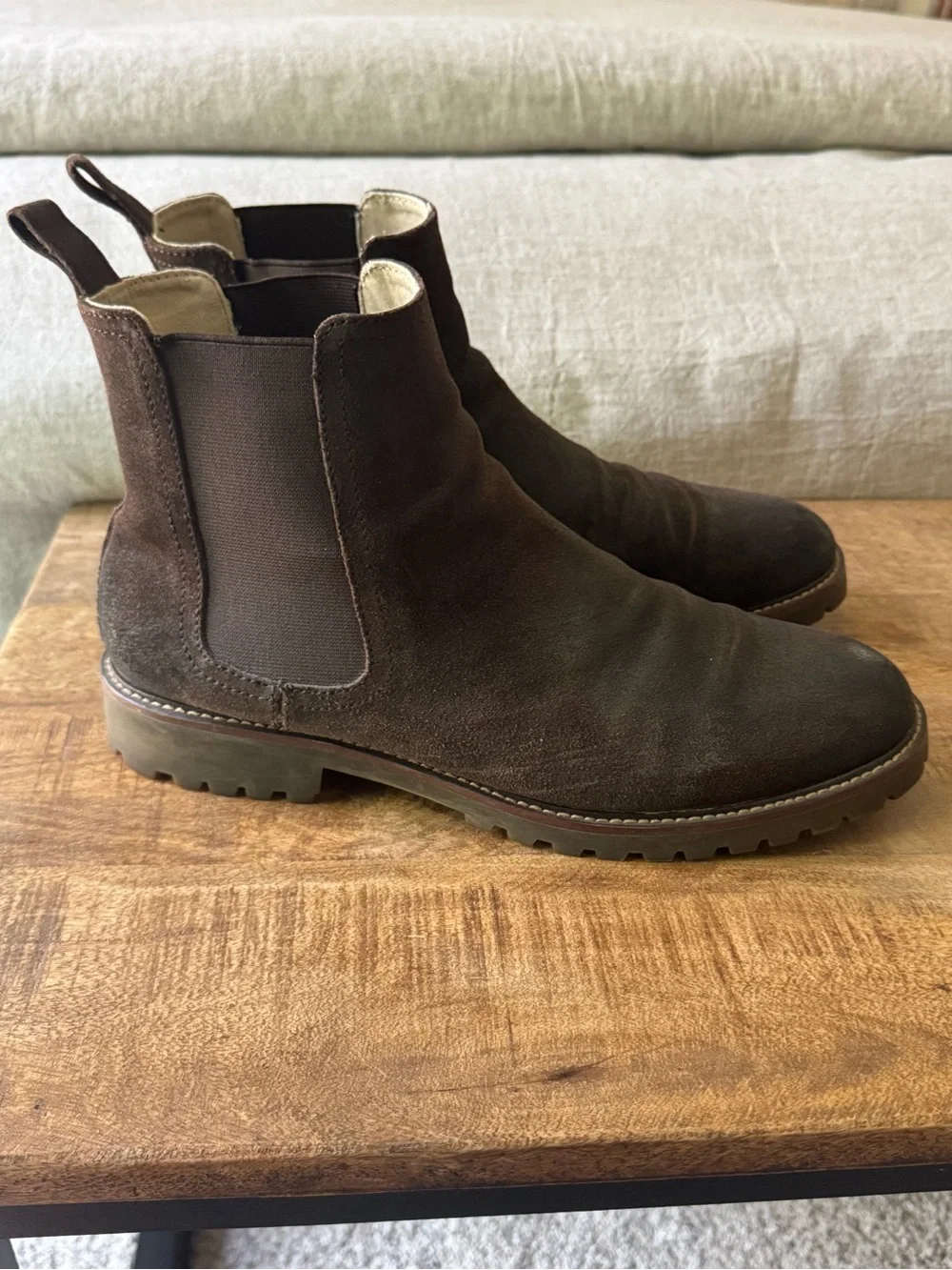 Banana Republic Suede Chelsea Boots